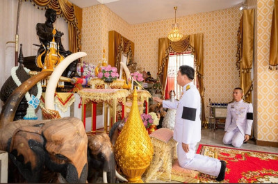 ร่วมงานรัฐพิธี วันคล้ายวันสวรรคตสมเด็จพระนเรศวรมหาราช ... พารามิเตอร์รูปภาพ 1