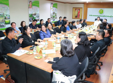🚂 เข้าร่วมประชุมหารือเพื่อเตรียมการในการลงพื้นที่ตรวจราชการ ... พารามิเตอร์รูปภาพ 6