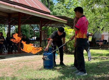 🌤️ทำกิจกรรมอบรมฝึกซ้อมดับเพลิงและซักซ้อมอพยพหนีไฟ ... พารามิเตอร์รูปภาพ 21