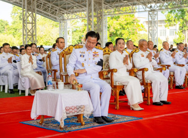 ✨💜พิธีทำบุญตักบาตรพระสงฆ์และสามเณร กิจกรรมเฉลิมพระเกียรติ ... พารามิเตอร์รูปภาพ 6