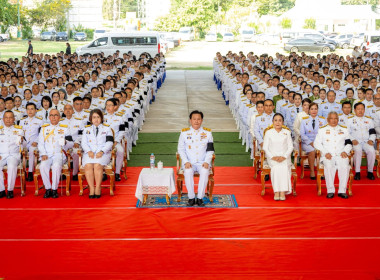 ✨💜พิธีทำบุญตักบาตรพระสงฆ์และสามเณร กิจกรรมเฉลิมพระเกียรติ ... พารามิเตอร์รูปภาพ 3